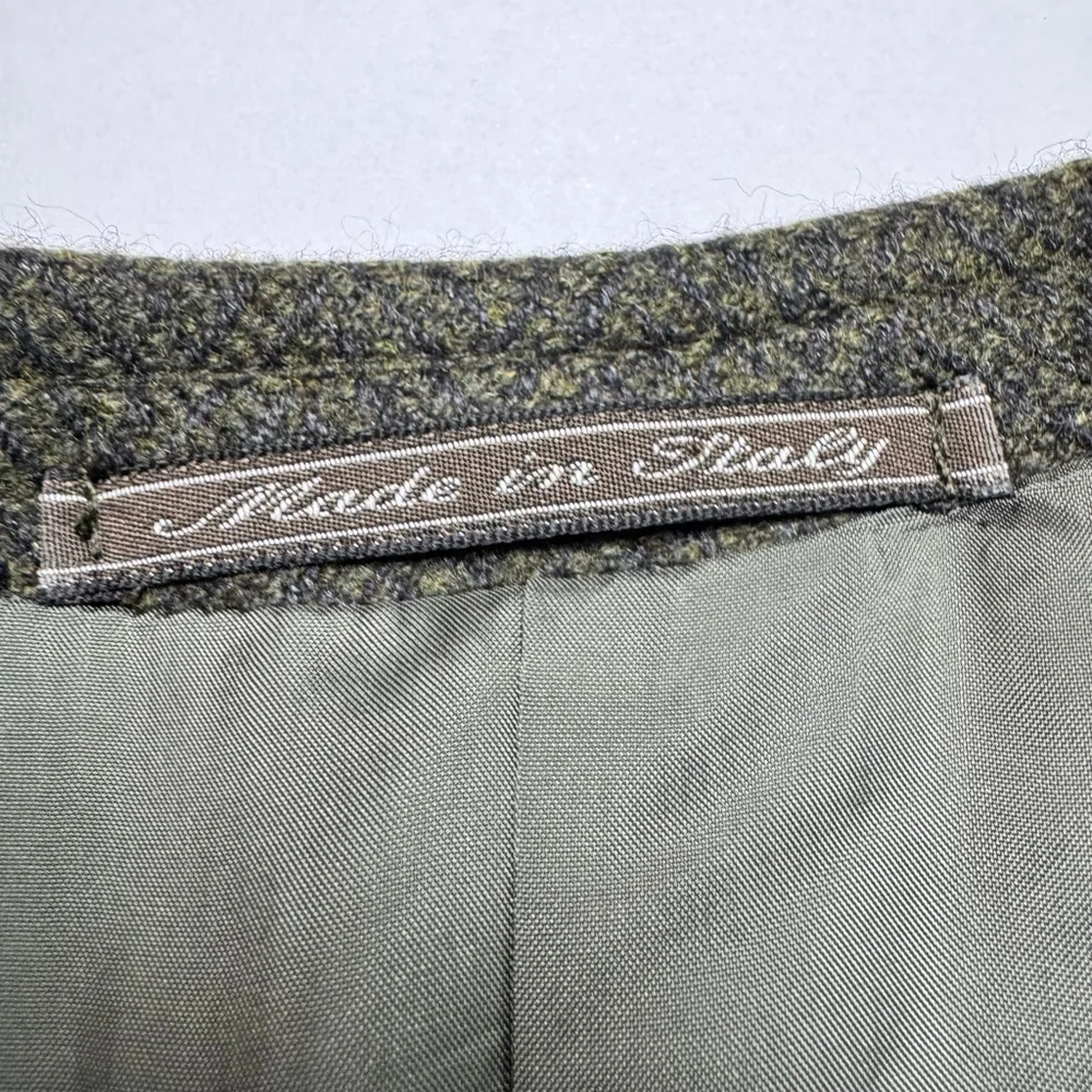 Ermenegildo Zegna Soft 46L Silk & Cashmere Herringbone Sport Coat